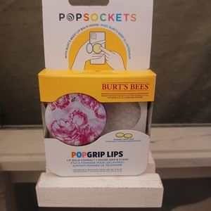 Burts bees pop grip lips pop socket